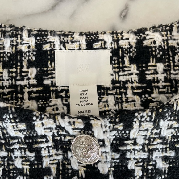 H&M Boxy Cropped Jacket - Picture 4 of 13